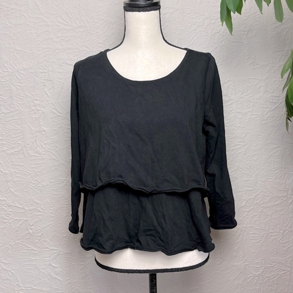 Free People Layered Keyhole Back Top